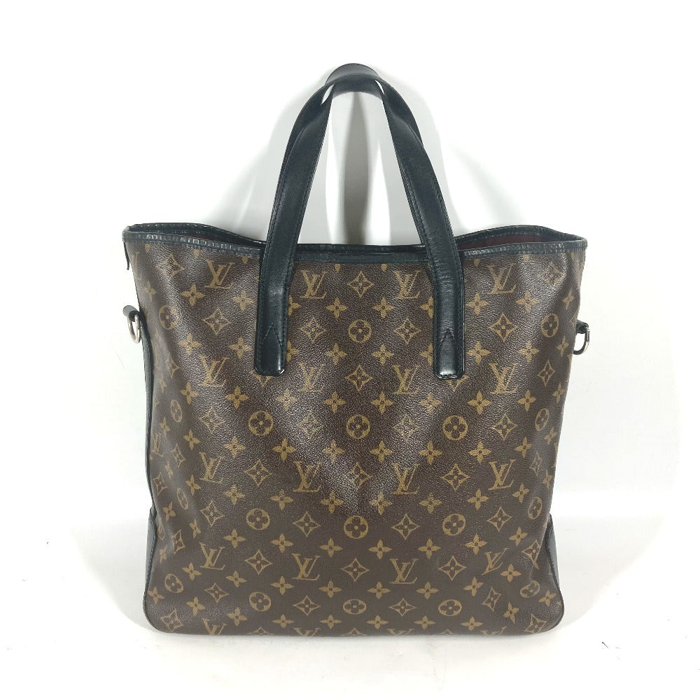 LOUIS VUITTON M56708 モノグラムマカサー ディヴィス 2WAYバッグ ショルダーバッグ 斜め掛け カバン バッグ トートバッグ モノグラムマカサーキャンバス メンズ ブラウン - brandshop-reference