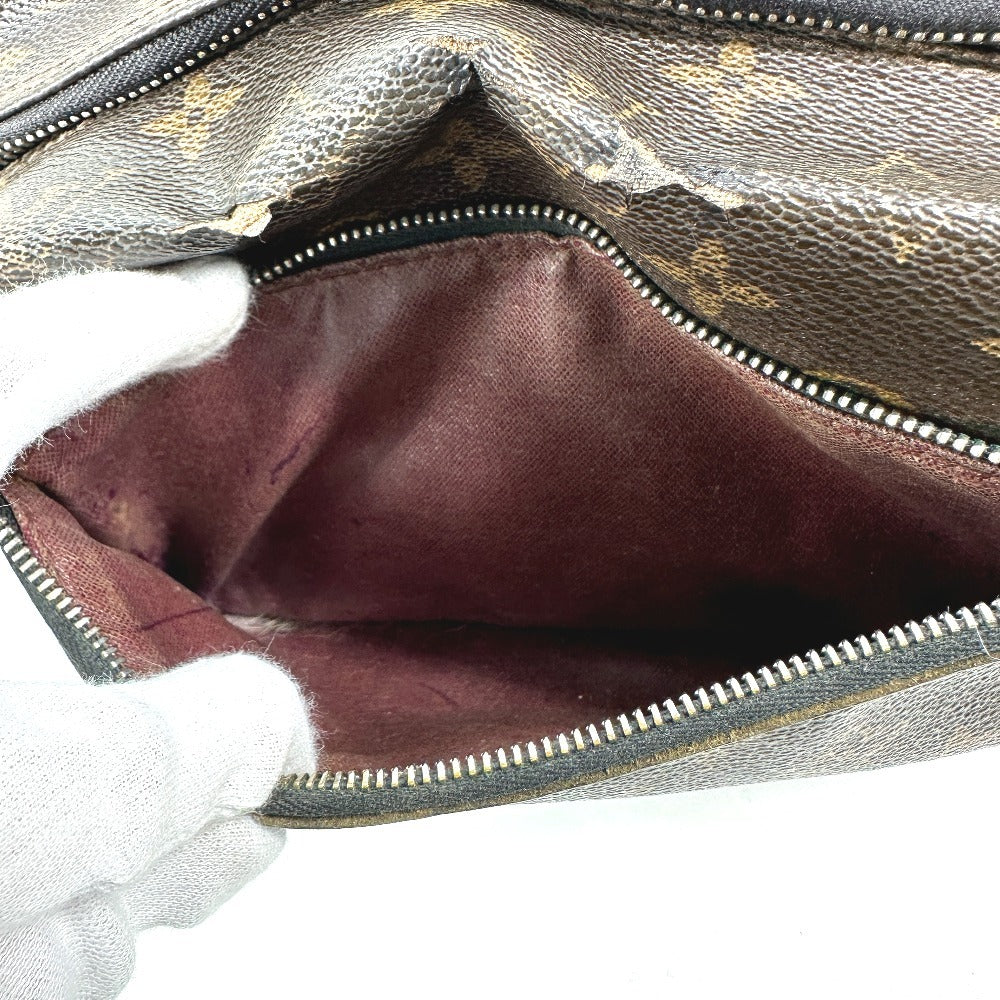 LOUIS VUITTON M40378 モノグラムマカサー トゥルース トワレ ポーチ クラッチバッグ カバン セカンドバッグ モノグラムマカサーキャンバス ユニセックス ブラウン