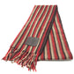 LOUIS VUITTON M71985 Men's and Women's Echarpe Rayet Fashion Accessory Scarf Unisex Rouge Red