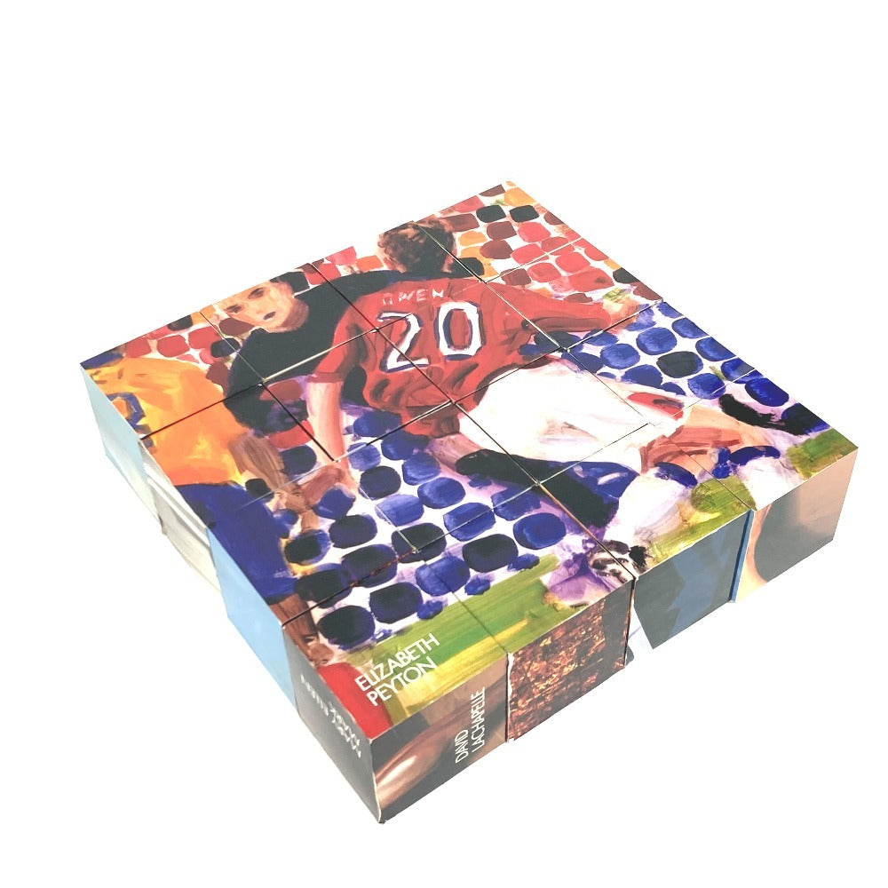 LOUIS VUITTON LVCUP Visionaire 30 Cube Puzzle, Made in the USA, Red, Unisex, Interior Puzzle, Paper, Gift