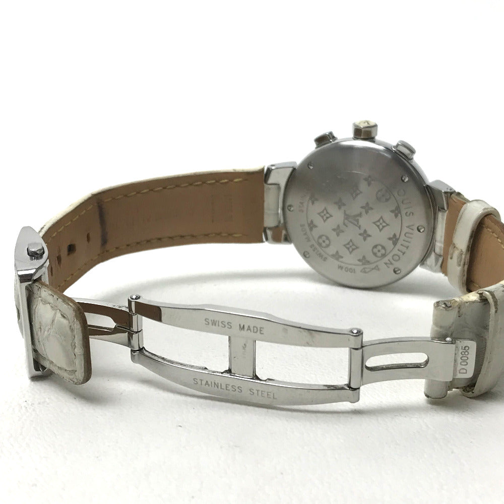 LOUIS VUITTON Q132C Tambour Lovely Cup MM Watch, Stainless Steel, Women's, Silver