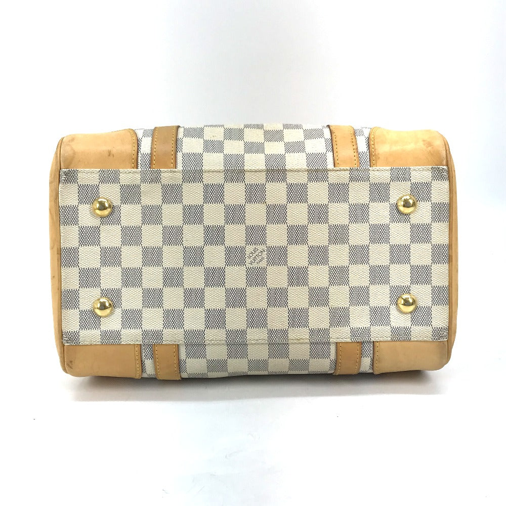 LOUIS VUITTON N52001 ダミエアズール バークレーPM ミニボストンバッグ カバン ハンドバッグ ダミエアズールキャンバス レディース ホワイト