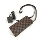 LOUIS VUITTON セリュックス CELUX VIP顧客 ダミエ クラヴィエ 25周年スタッフ限定 PC ノベルティ 小型 ミニ ノートパソコン 雑貨 プラスチック メンズ エベヌ ブラウン