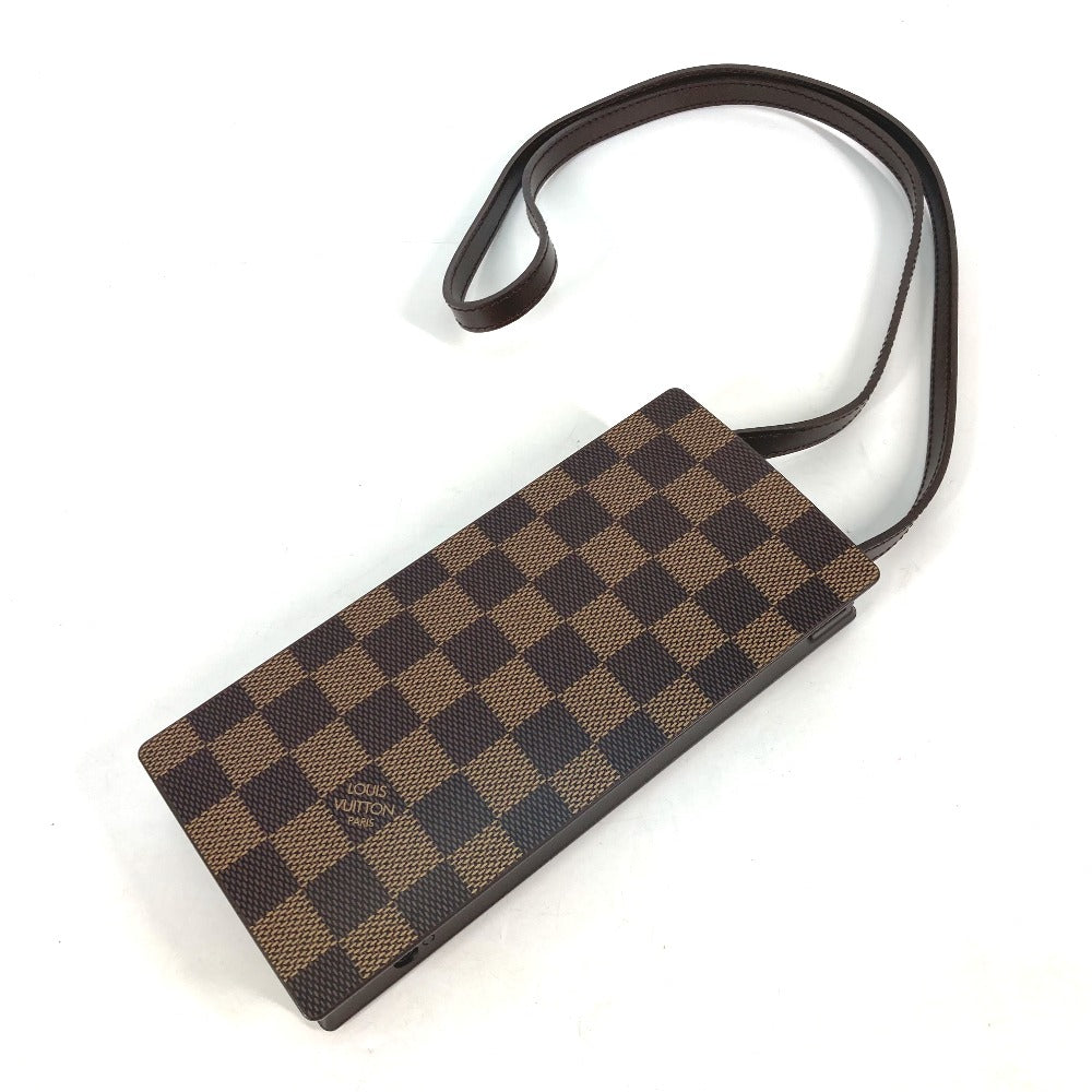 LOUIS VUITTON セリュックス CELUX VIP顧客 ダミエ クラヴィエ 25周年スタッフ限定 PC ノベルティ 小型 ミニ ノートパソコン 雑貨 プラスチック メンズ エベヌ ブラウン