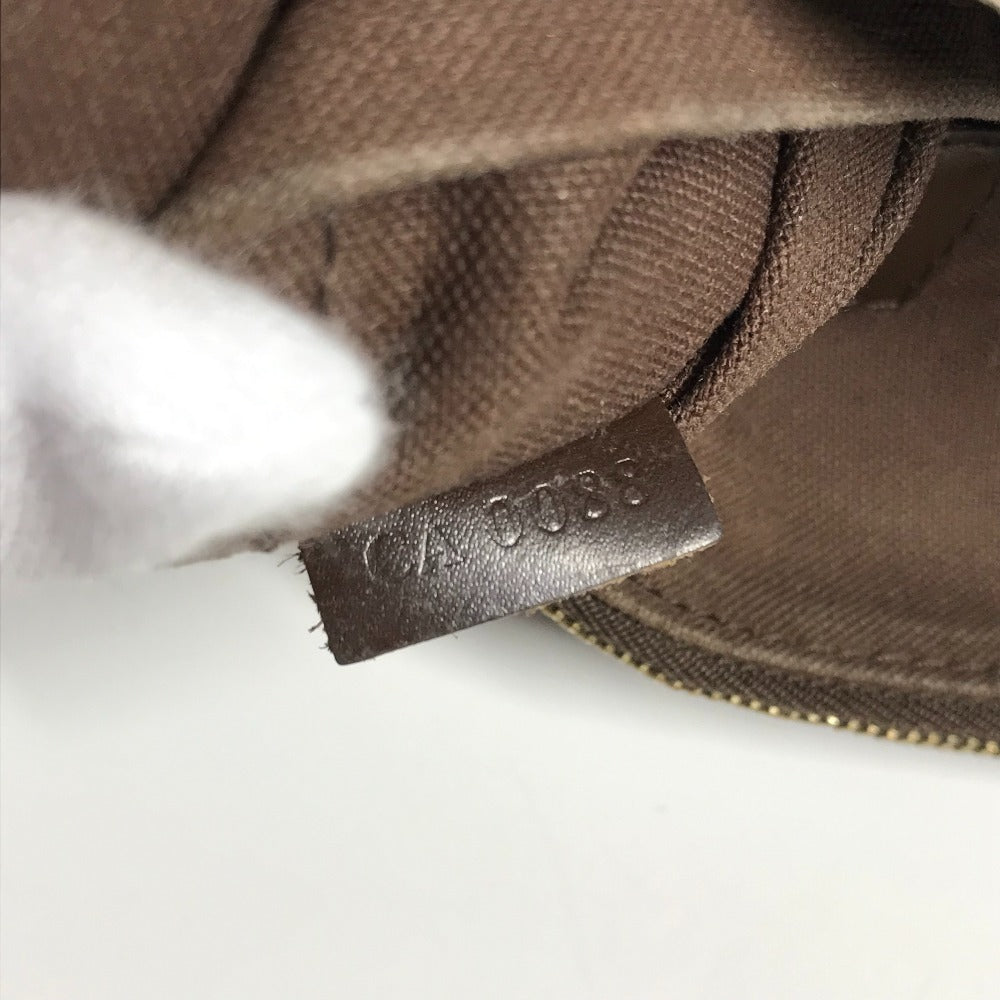 LOUIS VUITTON N52006 ダミエ カバ ボブール ショルダーバッグ カバン 肩掛け 縦型 トートバッグ ダミエキャンバス レディース エベヌ ブラウン
