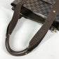 LOUIS VUITTON N52006 ダミエ カバ ボブール ショルダーバッグ カバン 肩掛け 縦型 トートバッグ ダミエキャンバス レディース エベヌ ブラウン