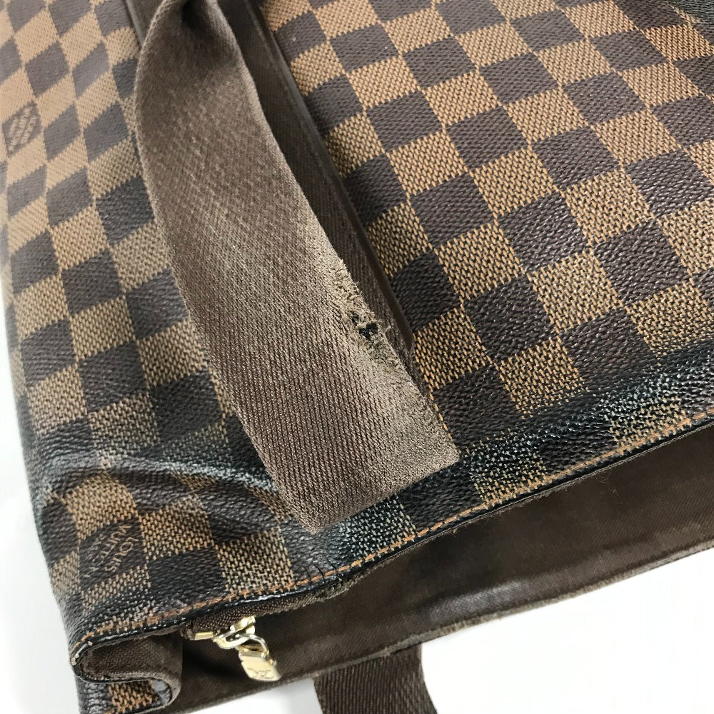 LOUIS VUITTON N52006 ダミエ カバ ボブール ショルダーバッグ カバン 肩掛け 縦型 トートバッグ ダミエキャンバス レディース エベヌ ブラウン