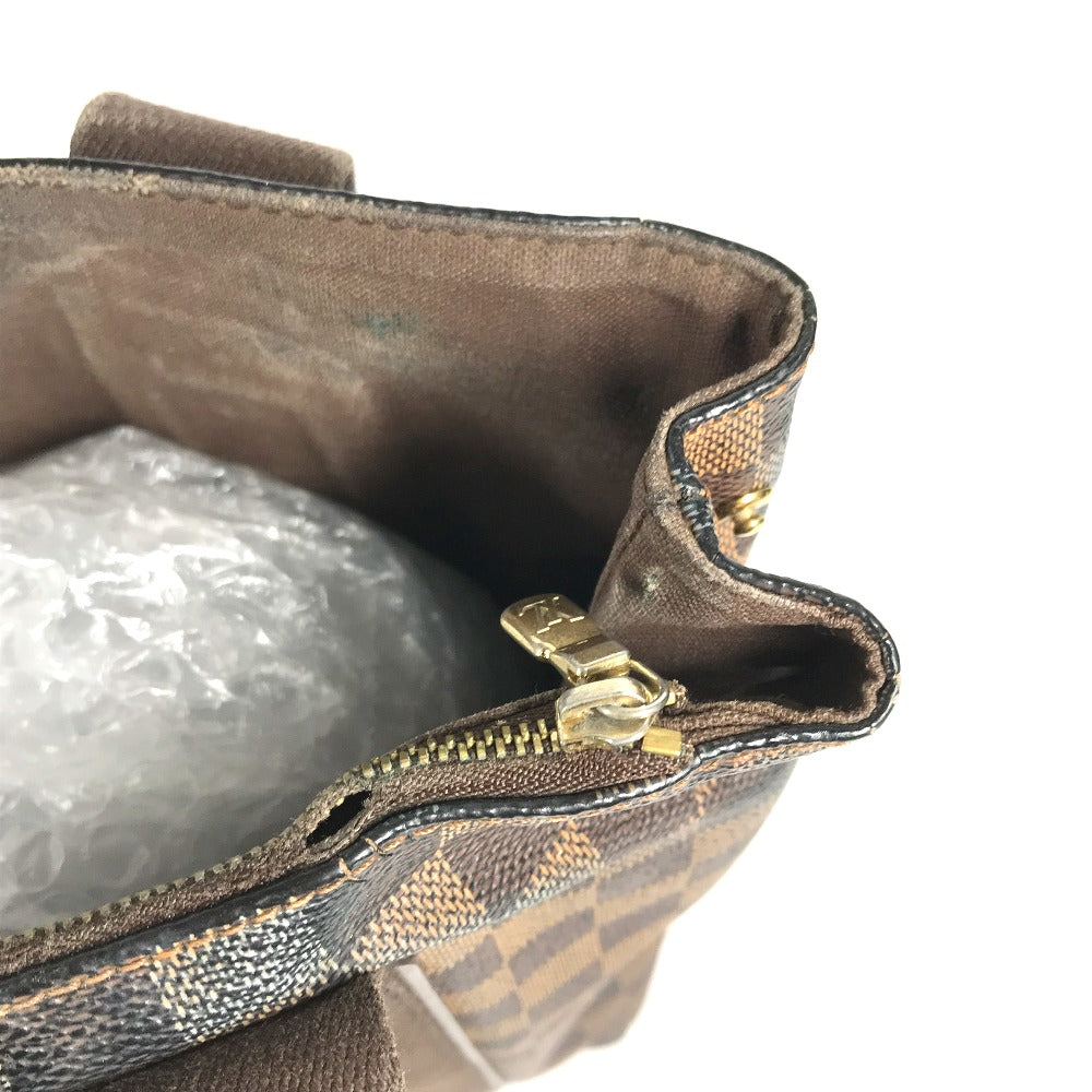 LOUIS VUITTON N52006 ダミエ カバ ボブール ショルダーバッグ カバン 肩掛け 縦型 トートバッグ ダミエキャンバス レディース エベヌ ブラウン