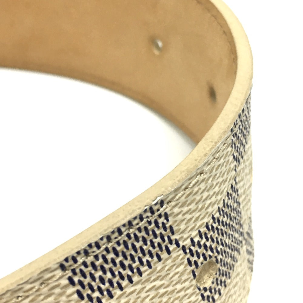 LOUIS VUITTON M9835 Santur Pochette Solo Waist Bag in Damier Azur Canvas, Unisex, White