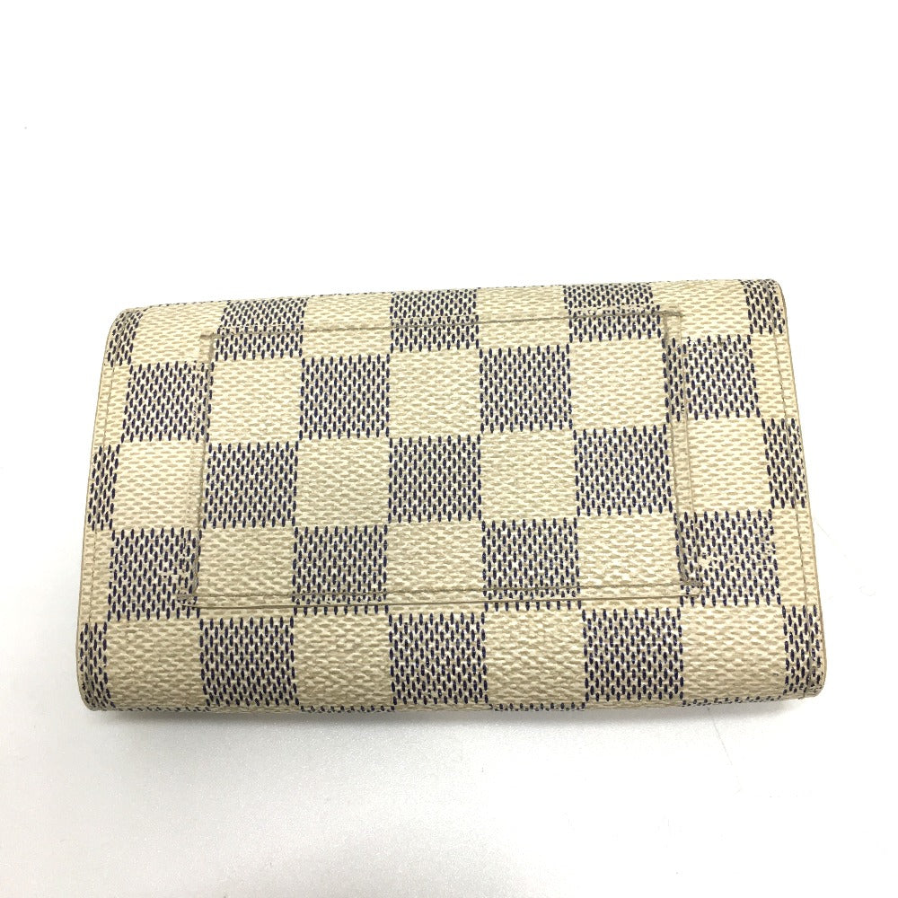 LOUIS VUITTON M9835 Santur Pochette Solo Waist Bag in Damier Azur Canvas, Unisex, White