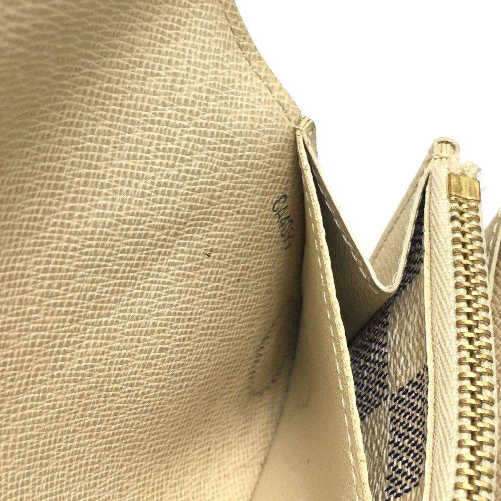 LOUIS VUITTON M9835 Santur Pochette Solo Waist Bag in Damier Azur Canvas, Unisex, White