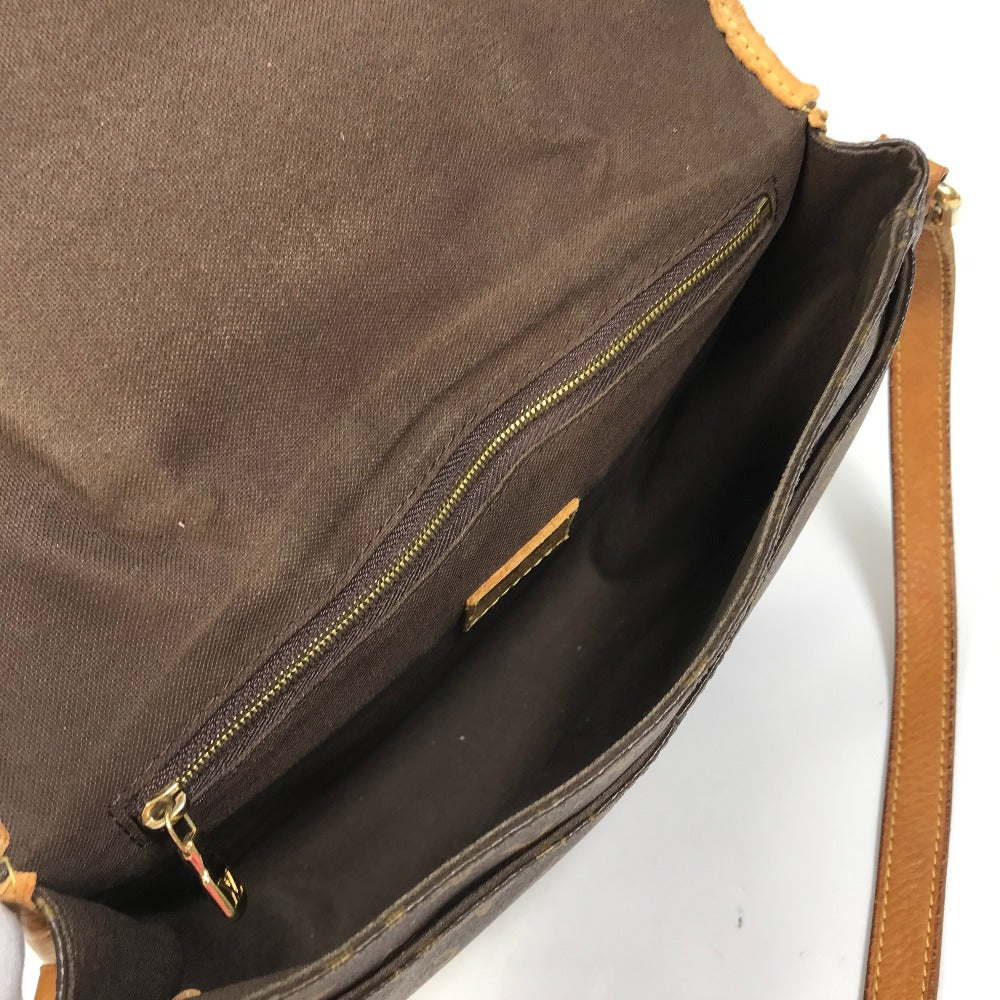 LOUIS VUITTON M40474 モノグラム メニルモンタン PM カバン 斜め掛け ショルダーバッグ モノグラムキャンバス レディース ブラウン