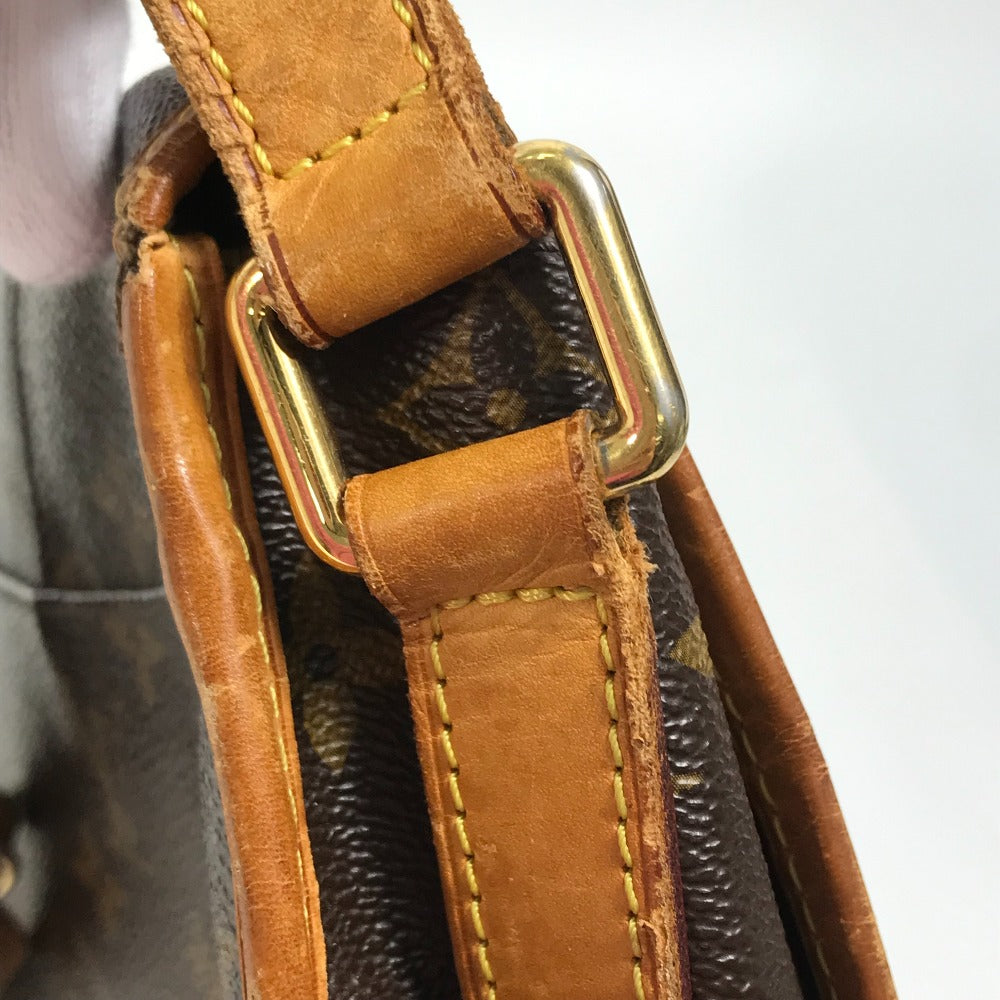 LOUIS VUITTON M40474 モノグラム メニルモンタン PM カバン 斜め掛け ショルダーバッグ モノグラムキャンバス レディース ブラウン