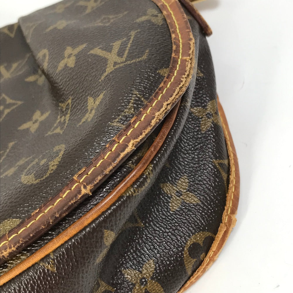 LOUIS VUITTON M40474 モノグラム メニルモンタン PM カバン 斜め掛け ショルダーバッグ モノグラムキャンバス レディース ブラウン