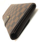 LOUIS VUITTON N61747 Damier Sistine Portefeuille Long Wallet, Flap Wallet, Unisex, Damier Canvas, Ebene Brown