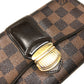 LOUIS VUITTON N61747 Damier Sistine Portefeuille Long Wallet, Flap Wallet, Unisex, Damier Canvas, Ebene Brown