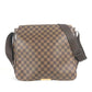 LOUIS VUITTON N45258 ダミエ バスティーユ 斜め掛け カバン フラップ ショルダーバッグ ダミエキャンバス ユニセックス エベヌ ブラウン