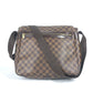 LOUIS VUITTON N45258 ダミエ バスティーユ 斜め掛け カバン フラップ ショルダーバッグ ダミエキャンバス ユニセックス エベヌ ブラウン