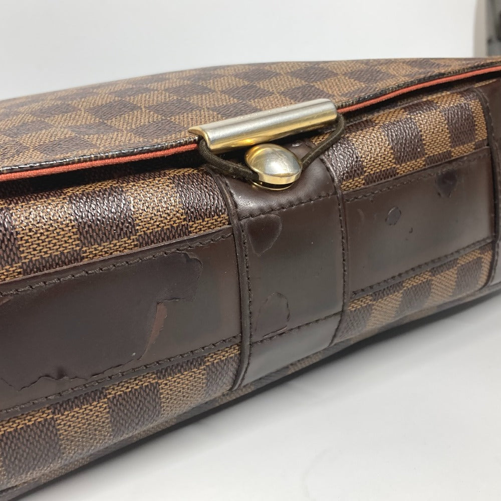 LOUIS VUITTON N45258 ダミエ バスティーユ 斜め掛け カバン フラップ ショルダーバッグ ダミエキャンバス ユニセックス エベヌ ブラウン
