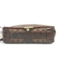 LOUIS VUITTON N45258 ダミエ バスティーユ 斜め掛け カバン フラップ ショルダーバッグ ダミエキャンバス ユニセックス エベヌ ブラウン