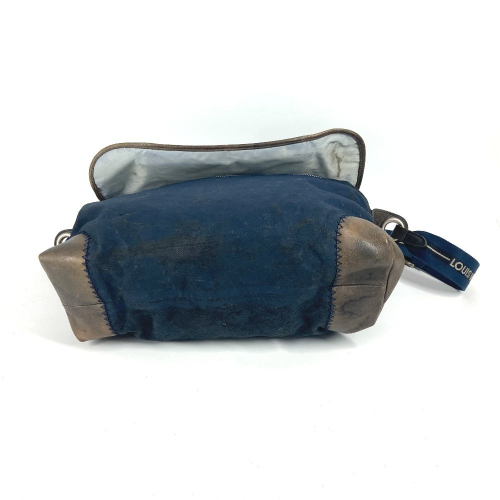LOUIS VUITTON M80705 LVCUP Artimon Crossbody bag flap Shoulder Bag Coating canvas Navy Used
