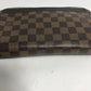 LOUIS VUITTON N51993 Damier Saint Louis Second Bag with Strap, Pouch, Clutch Bag, Damier Canvas, Men's, Ebene, Brown
