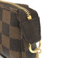 LOUIS VUITTON N58011 ミニポシェット アクセソワール T&B ミニバッグ アクセサリーポーチ ダミエキャンバス レディース エベヌ ブラウン