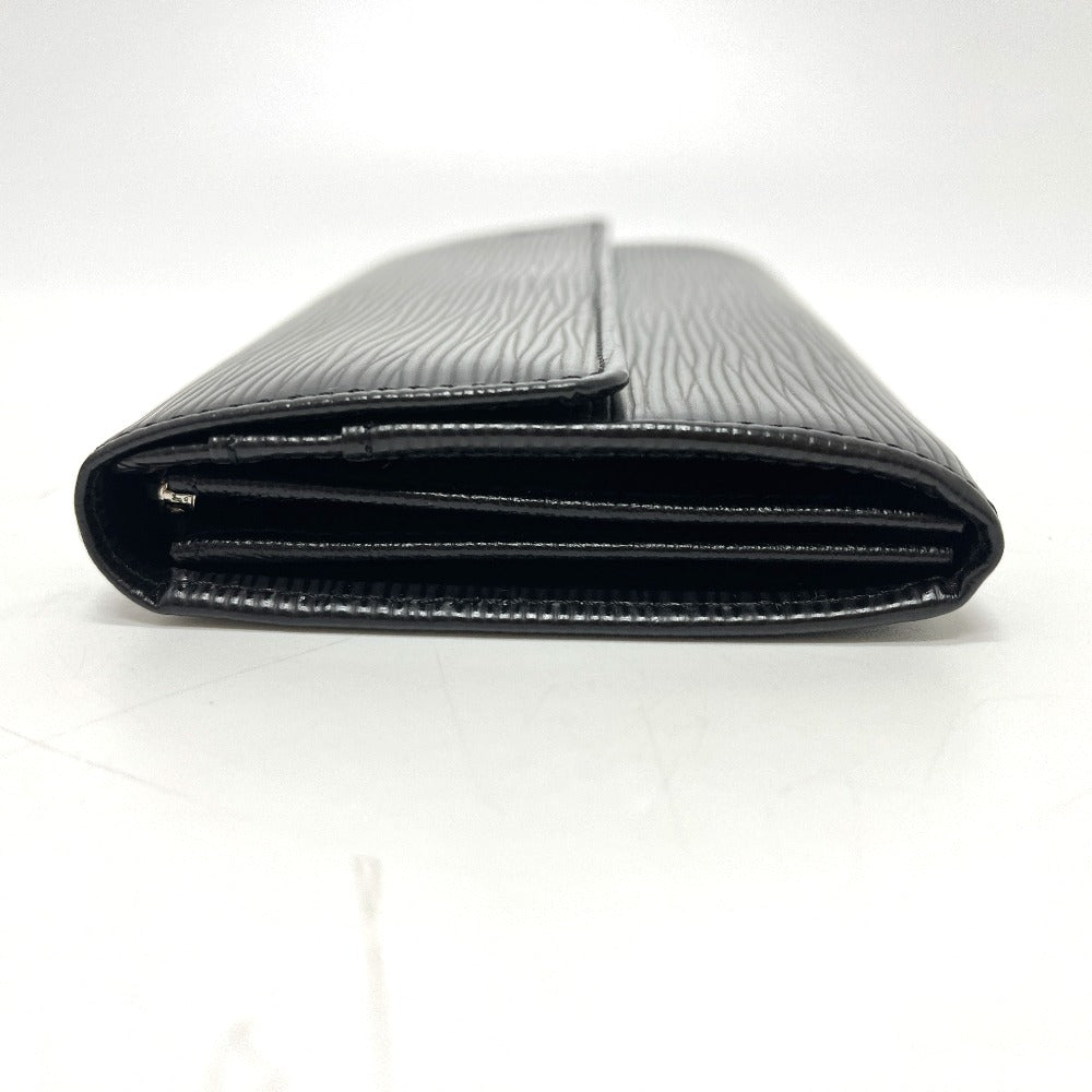 LOUIS VUITTON M63742 Portefeuille Sarah Bi-fold Wallet Long Wallet Epi Leather Women's Black
