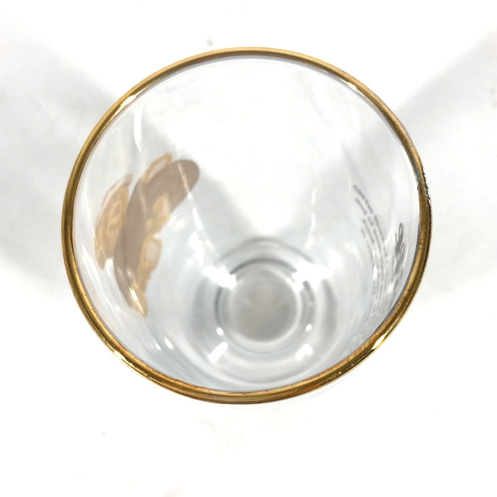 LOUIS VUITTON テディベア モチーフ シュタイフ Steiff モノグラム ペア 2客 セット 食器 コップ グラス ガラス レディース クリア