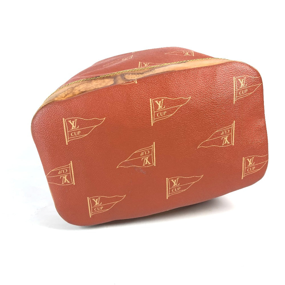 LOUIS VUITTON M80026 LVCUP ルイヴィトンカップ サントロペ 巾着 カバン 肩掛け ショルダーバッグ レザー/PVC レディース アボガニー ブラウン - brandshop-reference