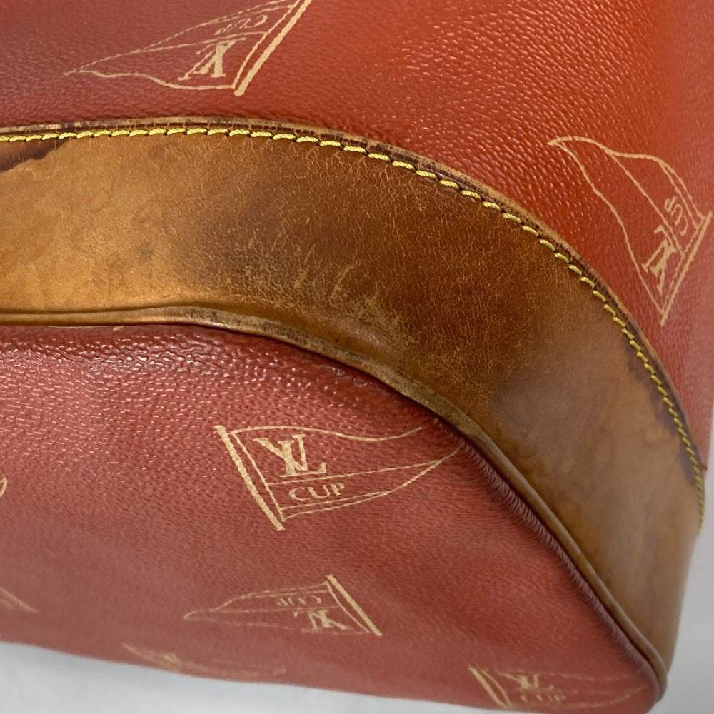 LOUIS VUITTON M80026 LVCUP ルイヴィトンカップ サントロペ 巾着 カバン 肩掛け ショルダーバッグ レザー/PVC レディース アボガニー ブラウン - brandshop-reference