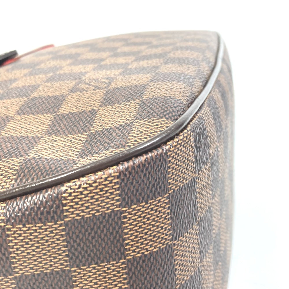 LOUIS VUITTON N41178 Damier Bussas Roseberry Shoulder Bag in Damier Canvas, Brown, Women's