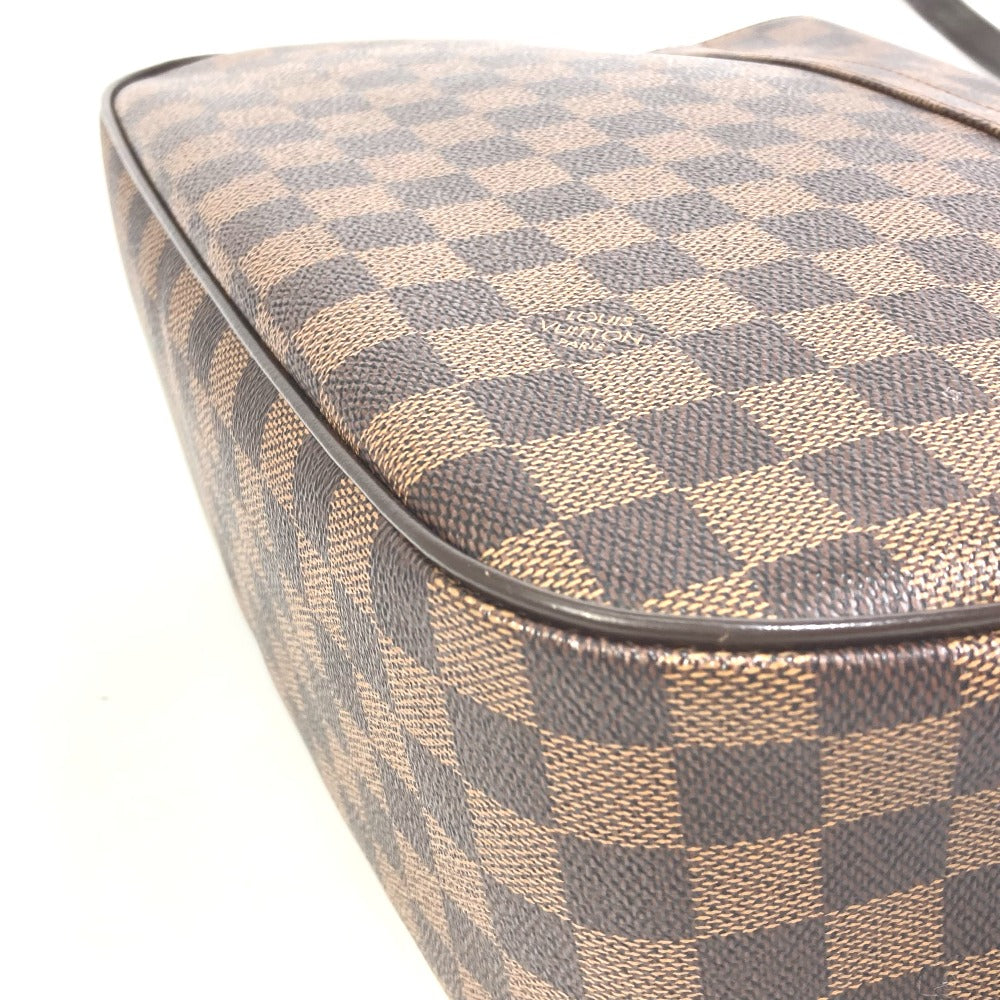 LOUIS VUITTON N41178 Damier Bussas Roseberry Shoulder Bag in Damier Canvas, Brown, Women's