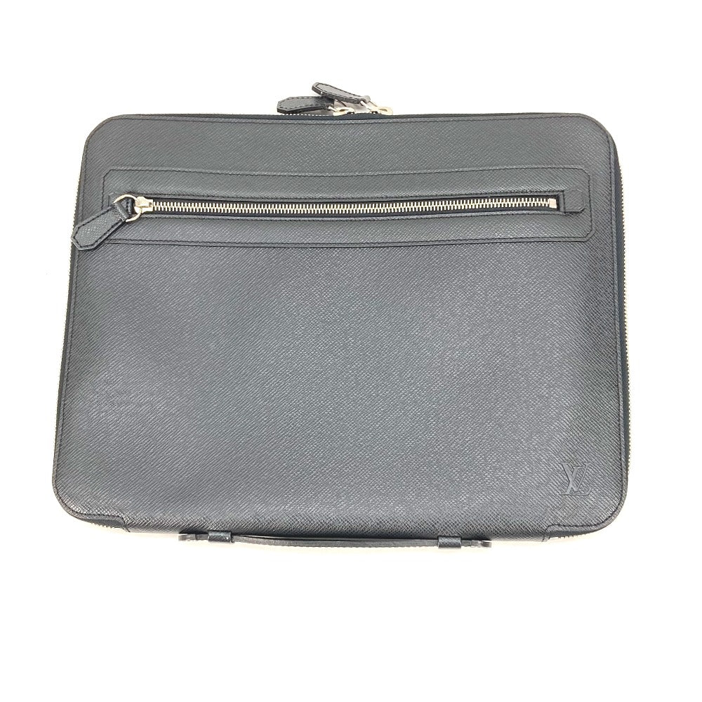 LOUIS VUITTON M32612 タイガ ウラジミール カバン ハンドバッグ ビジネスバッグ タイガレザー メンズ ノワール ブラック