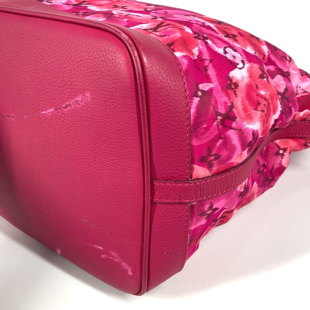 LOUIS VUITTON M94313 Ikat flower Noeful MM Drawstring Bag Tote Bag Shoulder Bag Shoulder Bag Leather / Nylon pink Used