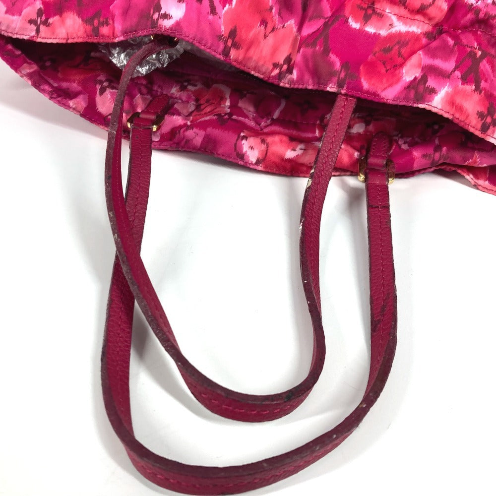LOUIS VUITTON M94313 Ikat flower Noeful MM Drawstring Bag Tote Bag Shoulder Bag Shoulder Bag Leather / Nylon pink Used