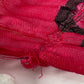 LOUIS VUITTON M72379 Etoile Rose Graffiti Shawl with Fringe, Cashmere, and Fuchsia Pink