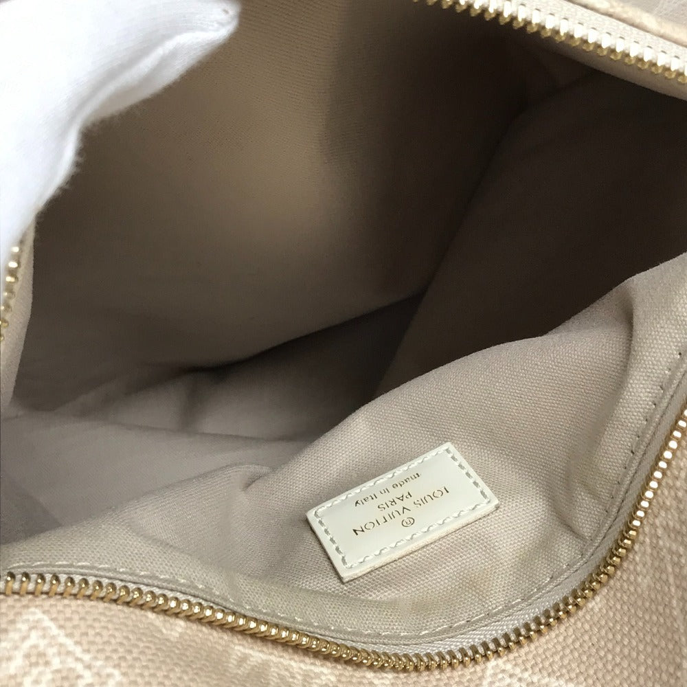 LOUIS VUITTON M95986 モノグラム ビーチライン カバイパネマGM カバイパネマ GM ポーチ付き ショルダーバッグ キャンバス/レザー レディース ピンクベージュ系