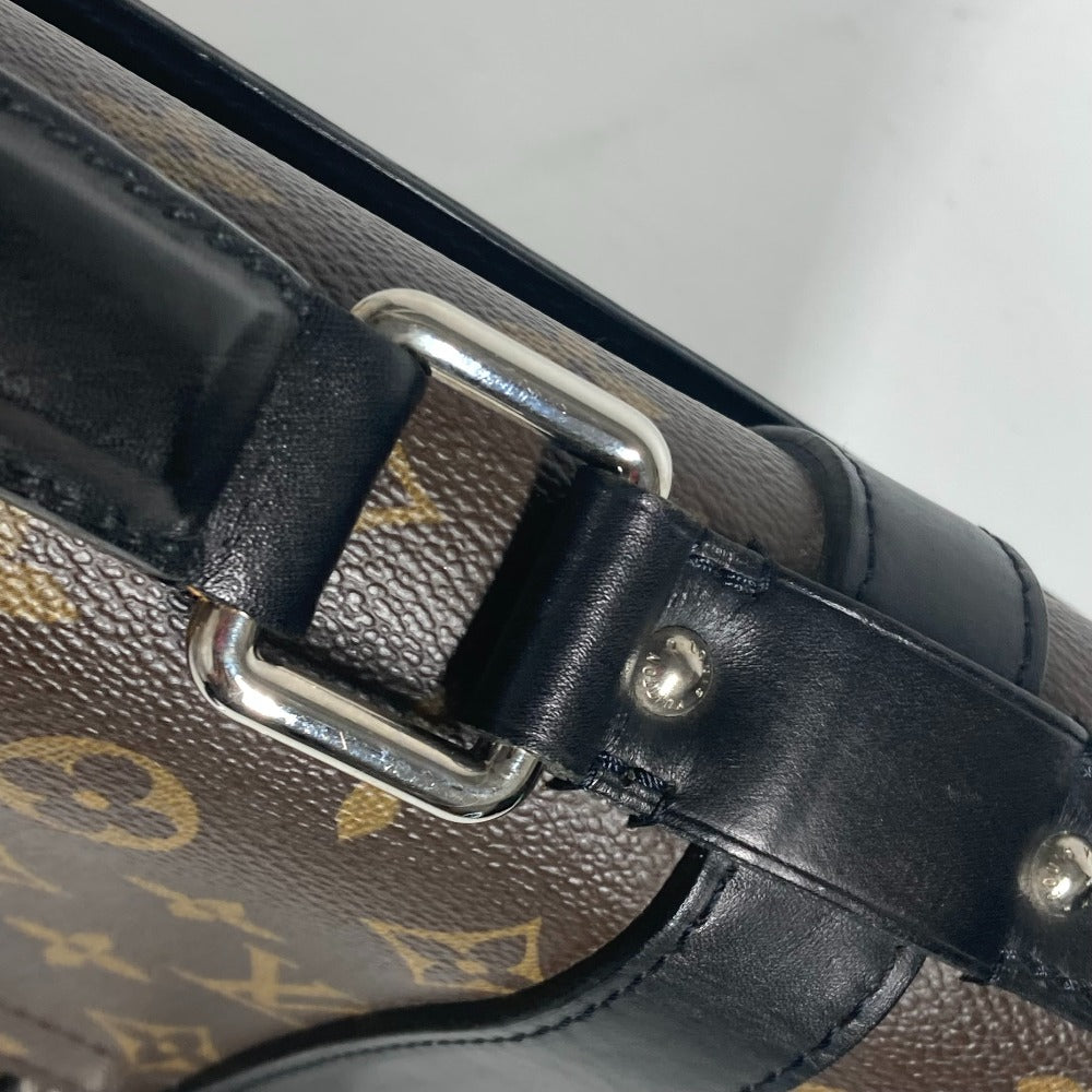 LOUIS VUITTON M92292 モノグラムマカサー ラリー ブリーフケース 書類バッグ トートバッグ カバン ビジネスバッグ モノグラムキャンバス メンズ ブラウン