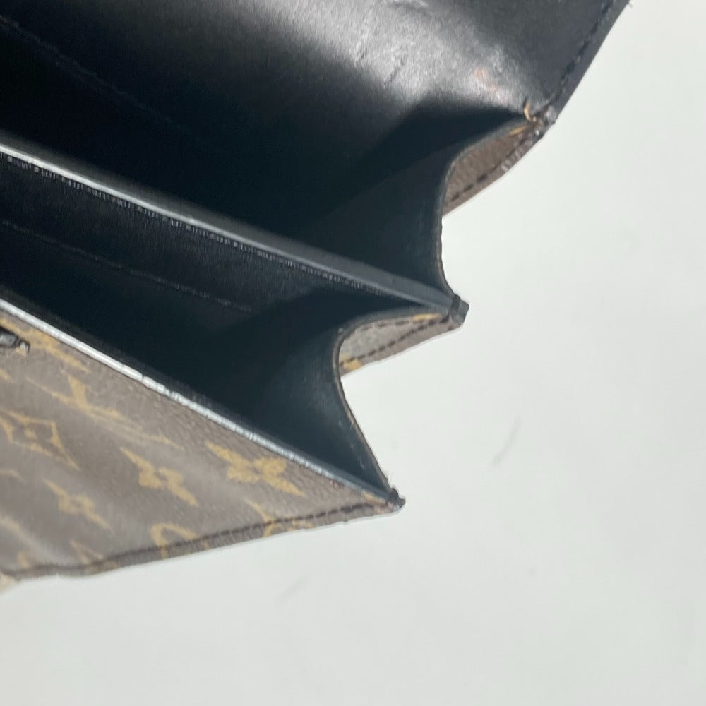 LOUIS VUITTON M92292 モノグラムマカサー ラリー ブリーフケース 書類バッグ トートバッグ カバン ビジネスバッグ モノグラムキャンバス メンズ ブラウン