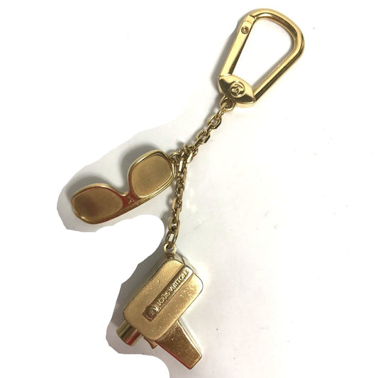 LOUIS VUITTON M65383 ポルトクレ・カンヌ バッグチャーム キーホルダー メタル メンズ ゴールド