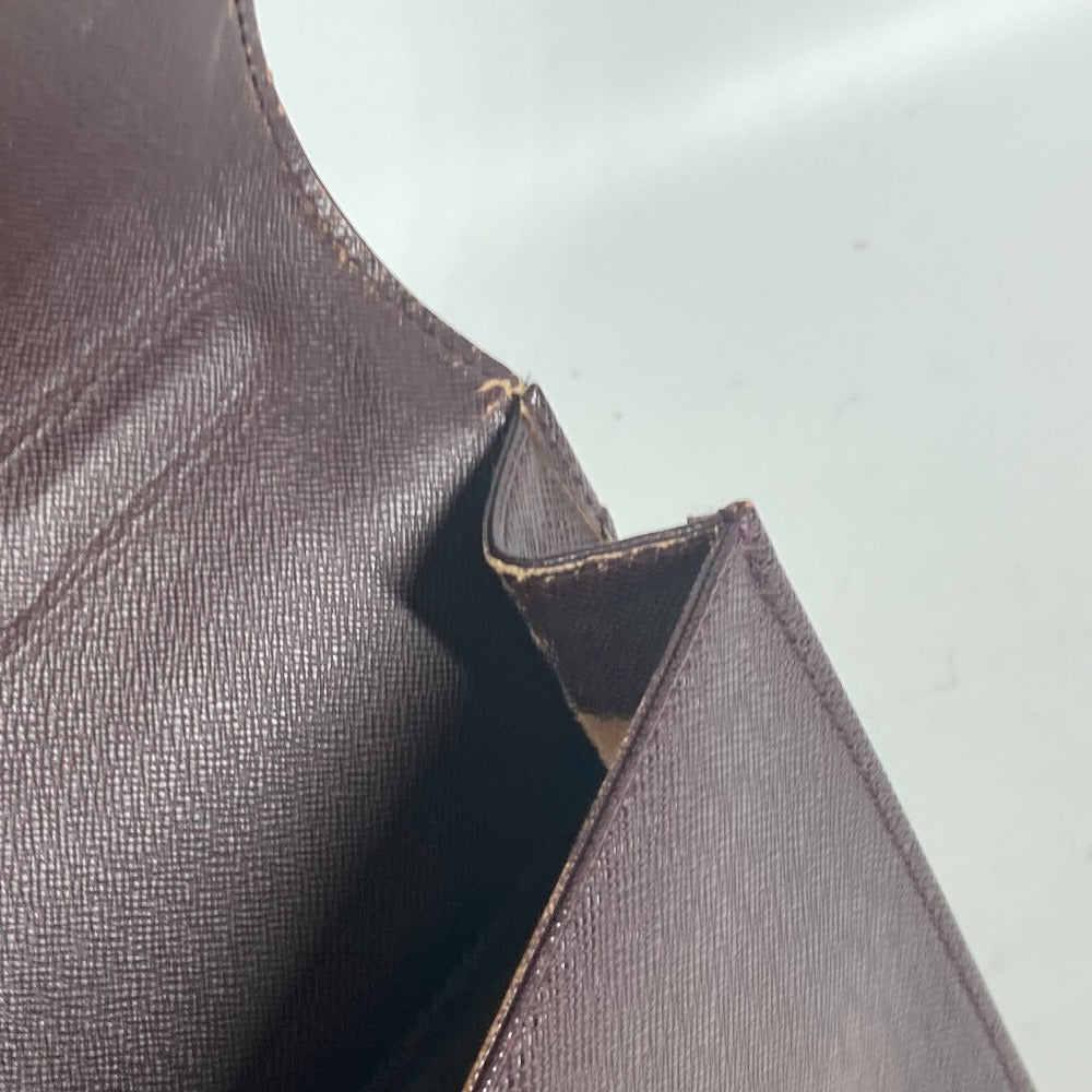 LOUIS VUITTON M30076 タイガ セルヴィエットクラド 書類バッグ カバン ブリーフケース ビジネスバッグ タイガレザー メンズ アカジュー ワインレッド - brandshop-reference