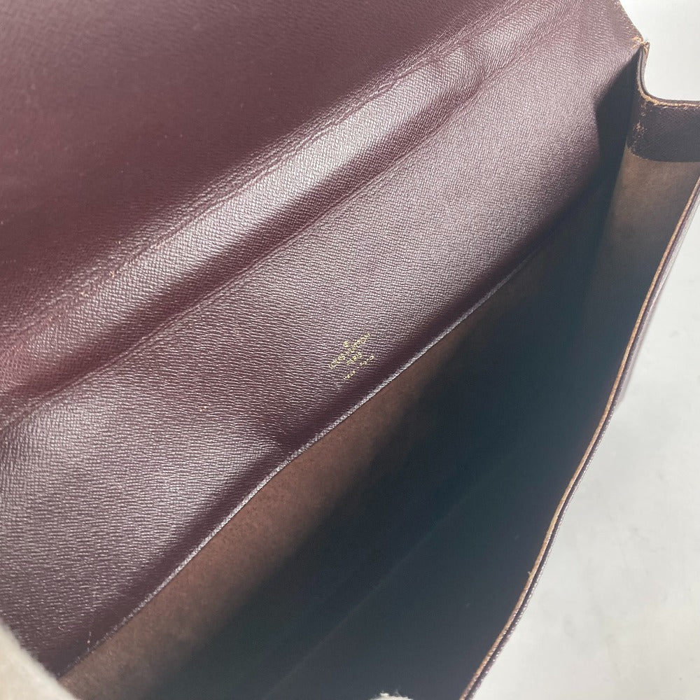 LOUIS VUITTON M30076 タイガ セルヴィエットクラド 書類バッグ カバン ブリーフケース ビジネスバッグ タイガレザー メンズ アカジュー ワインレッド - brandshop-reference