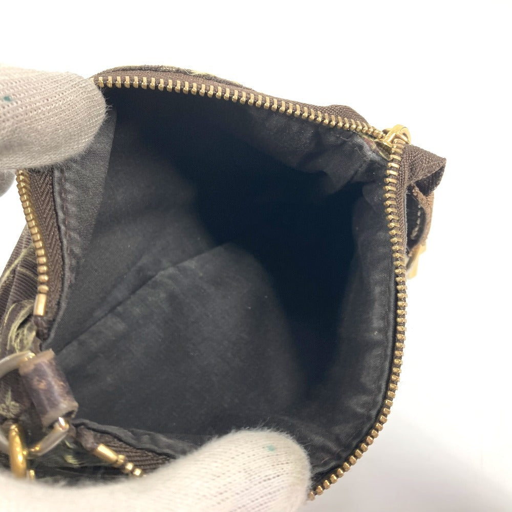 LOUIS VUITTON M62997 モノグラムミニ ミニ ポシェット アクセソワール ポーチ チェーン アクセサリーポーチ ハンドバッグ モノグラムミニキャンバス レディース フザン ブラウン