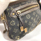LOUIS VUITTON M62997 モノグラムミニ ミニ ポシェット アクセソワール ポーチ チェーン アクセサリーポーチ ハンドバッグ モノグラムミニキャンバス レディース フザン ブラウン