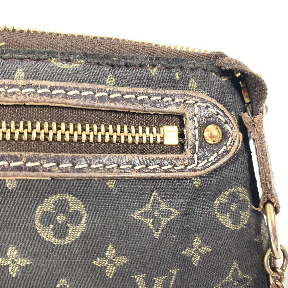 LOUIS VUITTON M62997 モノグラムミニ ミニ ポシェット アクセソワール ポーチ チェーン アクセサリーポーチ ハンドバッグ モノグラムミニキャンバス レディース フザン ブラウン
