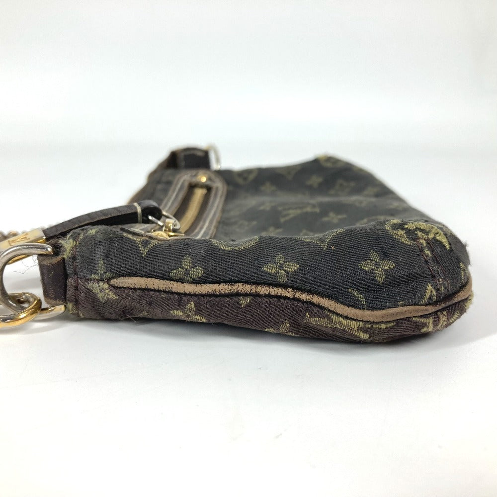 LOUIS VUITTON M62997 モノグラムミニ ミニ ポシェット アクセソワール ポーチ チェーン アクセサリーポーチ ハンドバッグ モノグラムミニキャンバス レディース フザン ブラウン