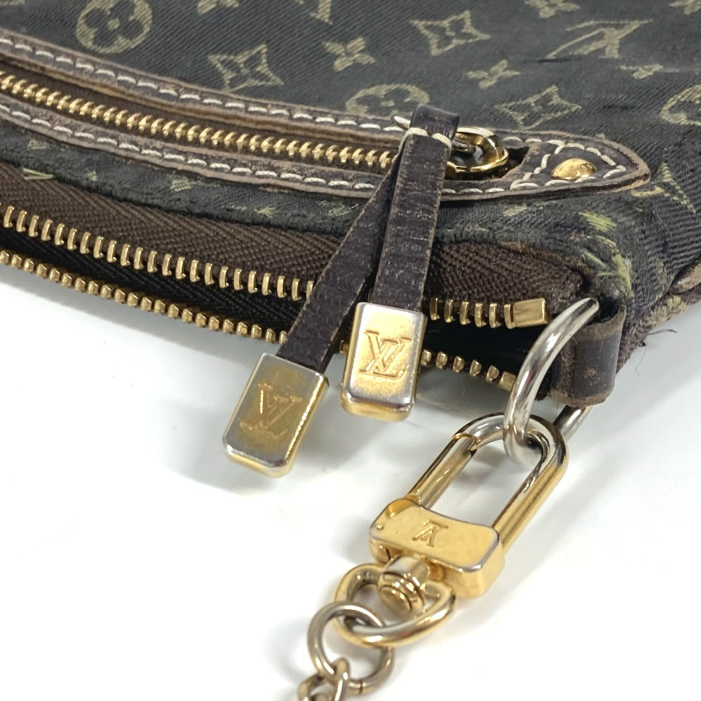 LOUIS VUITTON M62997 モノグラムミニ ミニ ポシェット アクセソワール ポーチ チェーン アクセサリーポーチ ハンドバッグ モノグラムミニキャンバス レディース フザン ブラウン