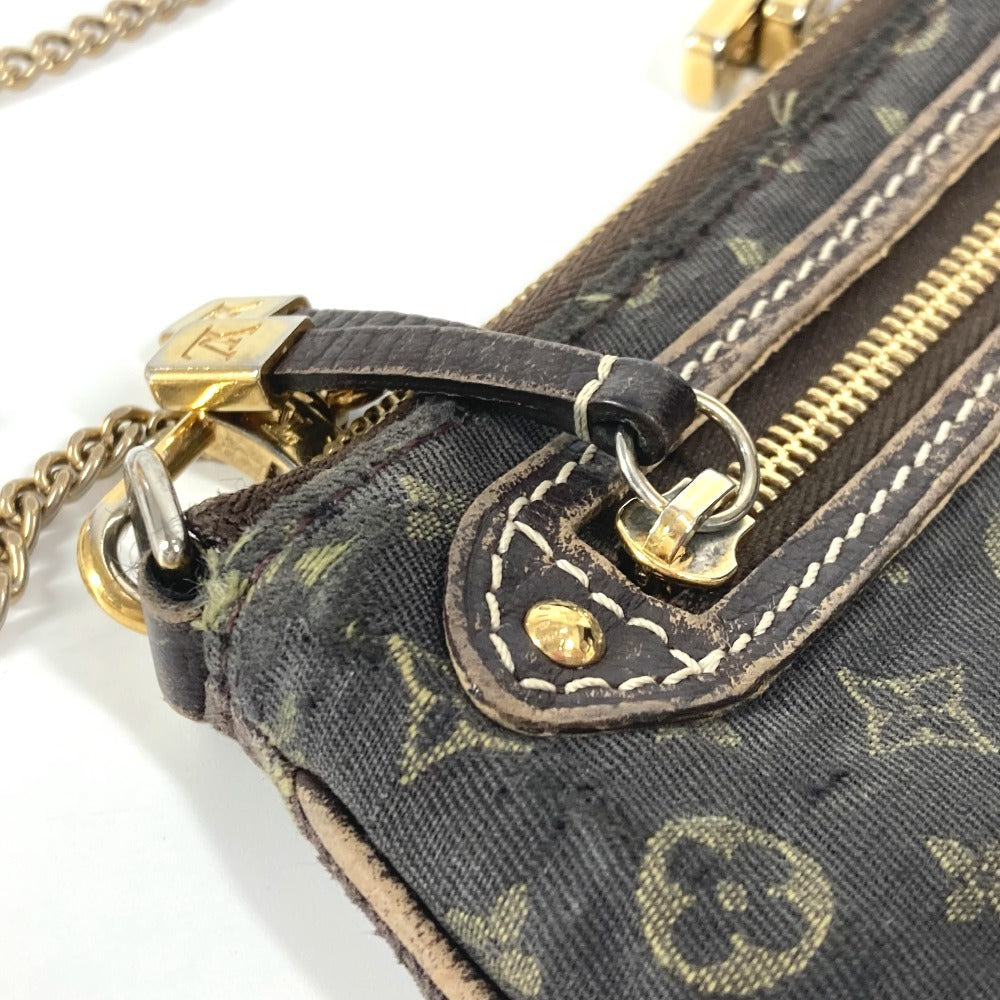 LOUIS VUITTON M62997 モノグラムミニ ミニ ポシェット アクセソワール ポーチ チェーン アクセサリーポーチ ハンドバッグ モノグラムミニキャンバス レディース フザン ブラウン