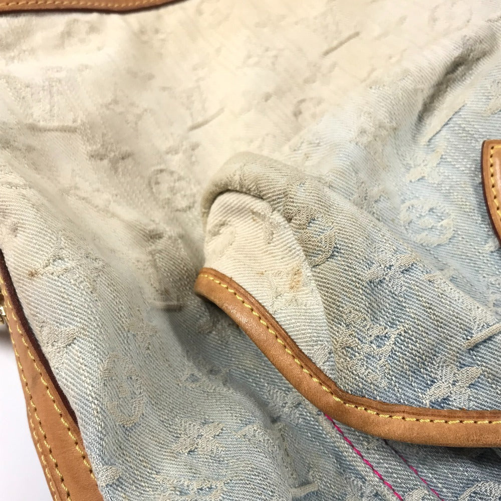 LOUIS VUITTON M93184 モノグラムデニム グラデーション サンバーストPM カバン 斜め掛け ショルダーバッグ モノグラムデニム レディース ブルー